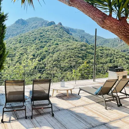 Feriehus Villam With Heated Pool, Panoramic View, Sea *