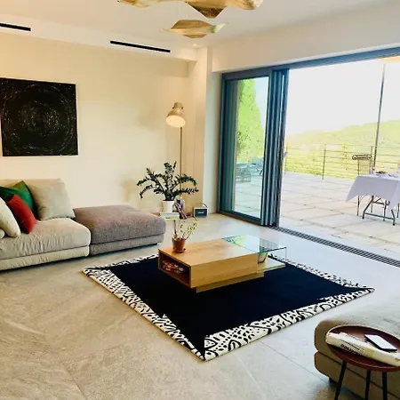 Villam With Heated Pool, Panoramic View, Sea *