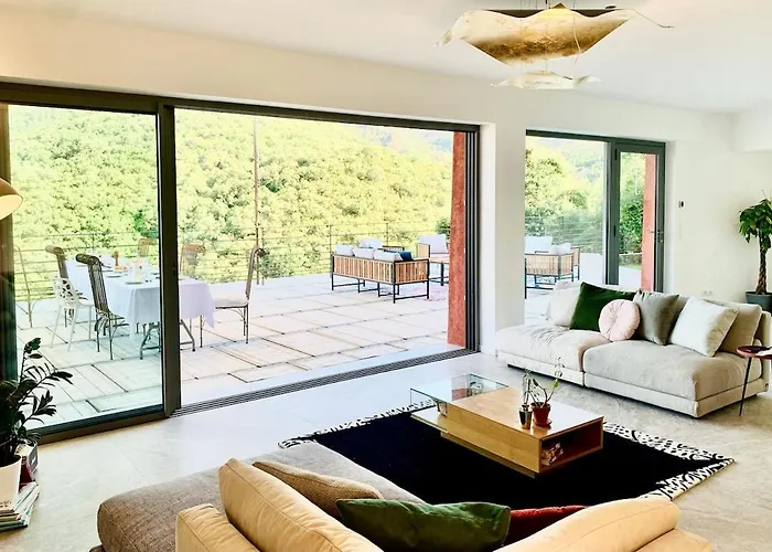 Villam With Heated Pool, Panoramic View, Sea * Mandelieu