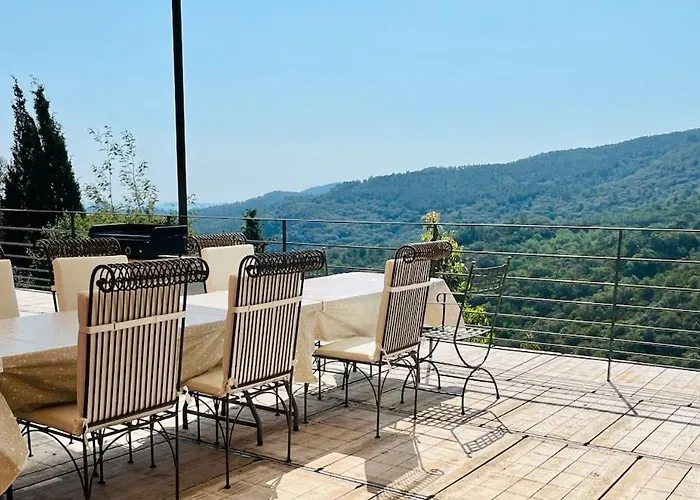 Villam With Heated Pool, Panoramic View, Sea Hébergement de vacances Mandelieu