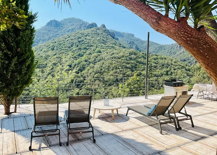 Hébergement de vacances Villam With Heated Pool, Panoramic View, Sea *