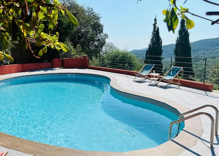 Villam With Heated Pool, Panoramic View, Sea * Mandelieu