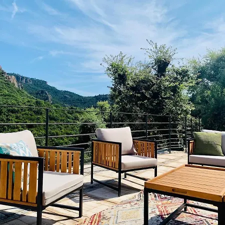 Vakantiehuis Villam With Heated Pool, Panoramic View, Sea Mandelieu