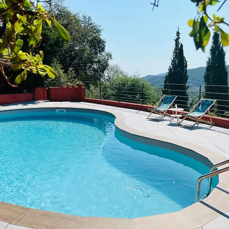 Villam With Heated Pool, Panoramic View, Sea * Mandelieu