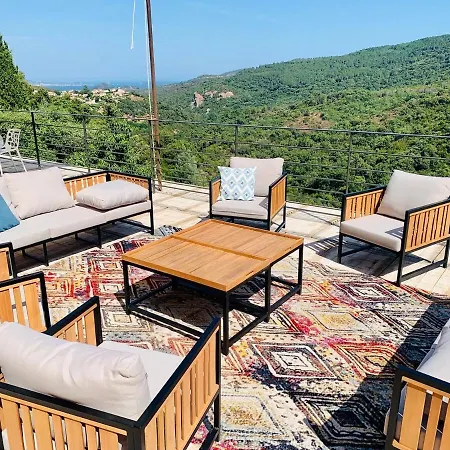 Villam With Heated Pool, Panoramic View, Sea